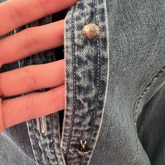 Vintage Gap Denim Shirt Jacket Size Small - Picture 6 of 7